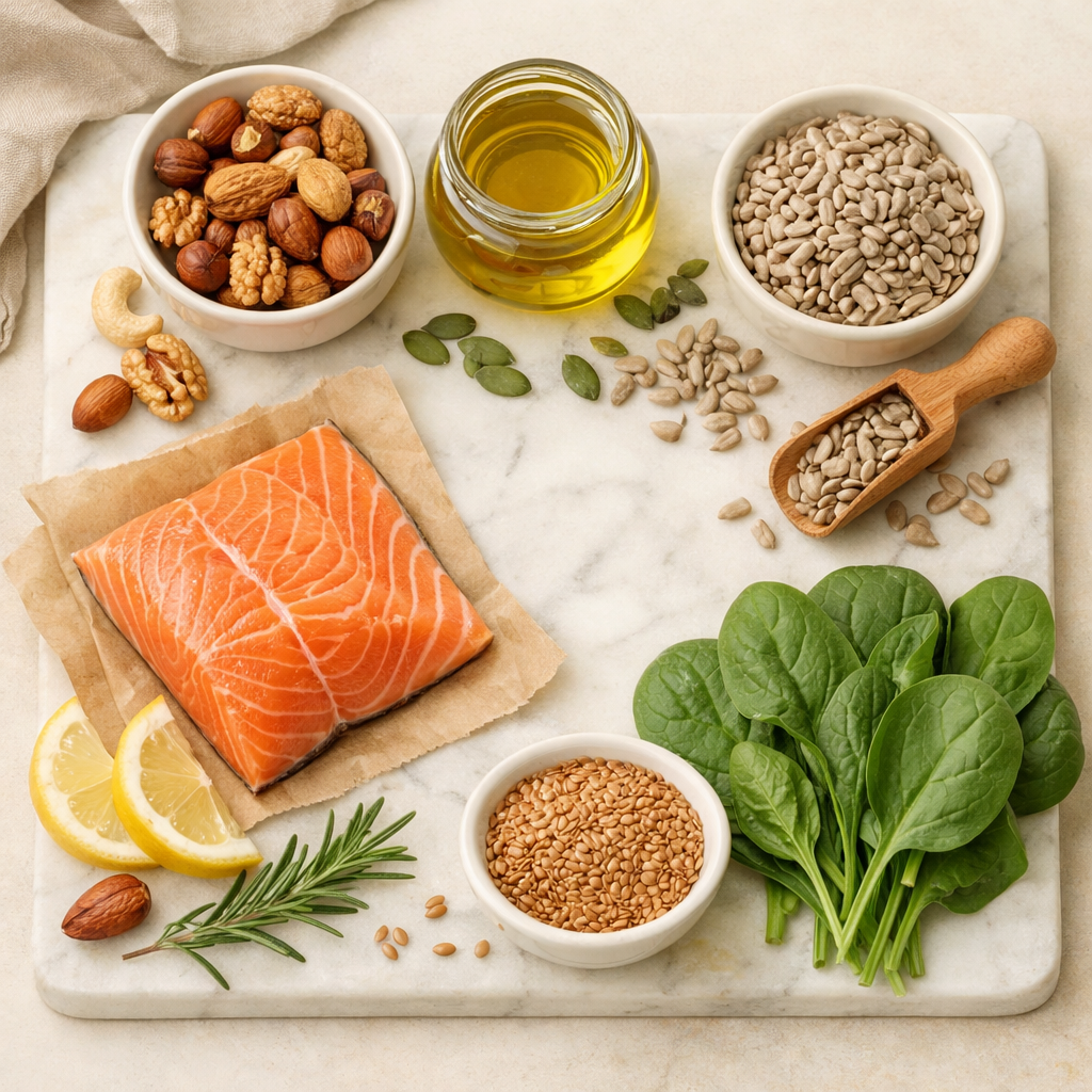 Magnesium, Vitamin D, Omega-3